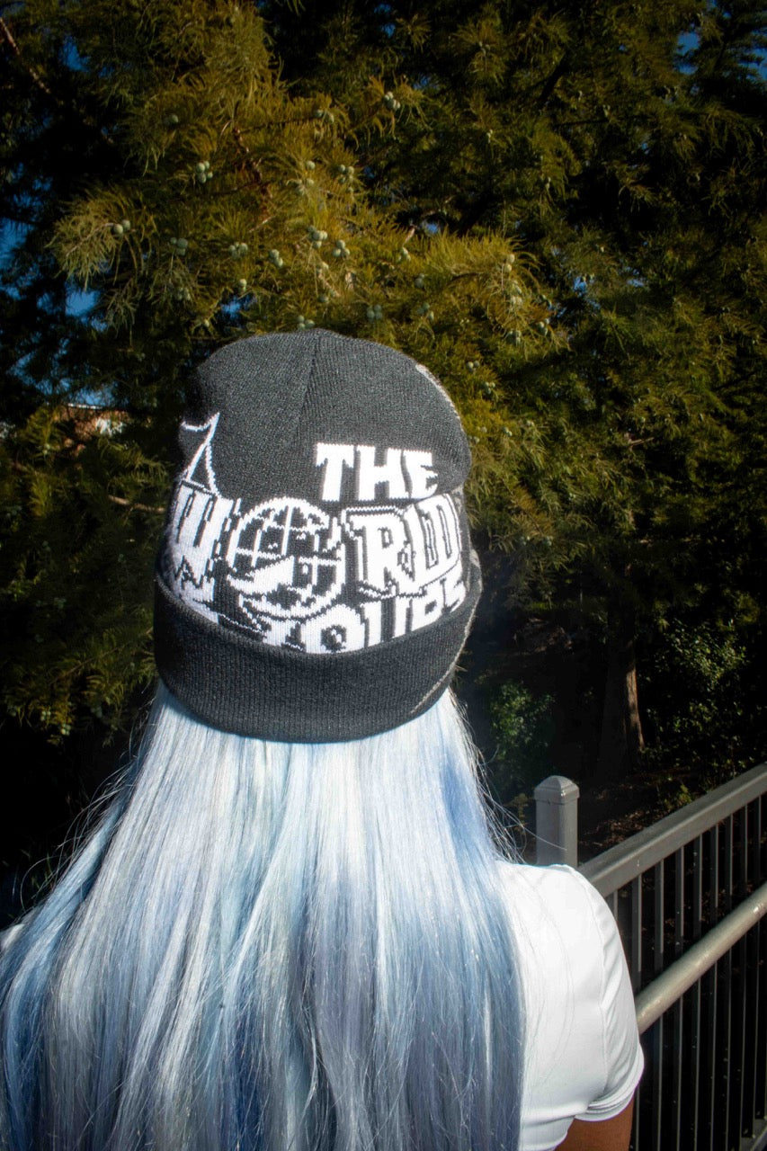 Midnight Black "The World is Yours" Beanie